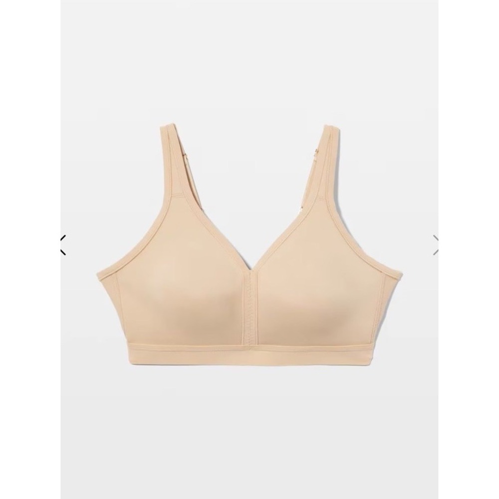 Soma Embraceable Bra Amber 44DD Wireless Unlined Full Coverage Adjustable Strap
